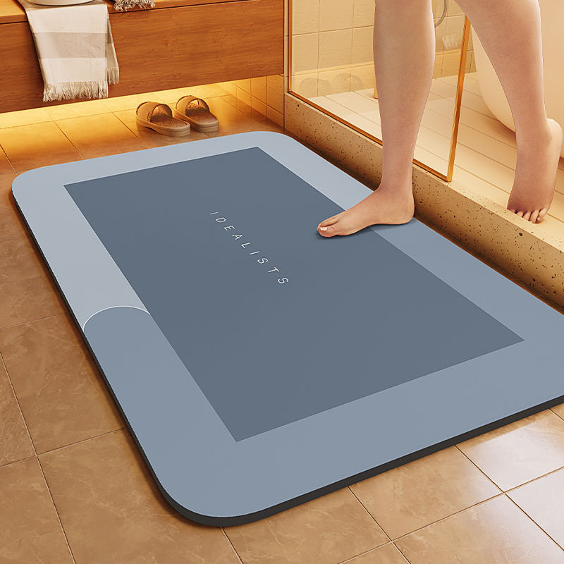 ANTI SLIP QUICK DRY ABSORBENT  - Quick Dry Diatomite Bath Mat recension och pris