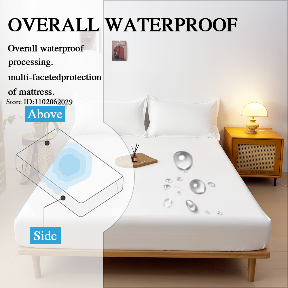 Waterproof Mattress Cover Bed  - Waterproof Mattress Protector Breathable recension och pris