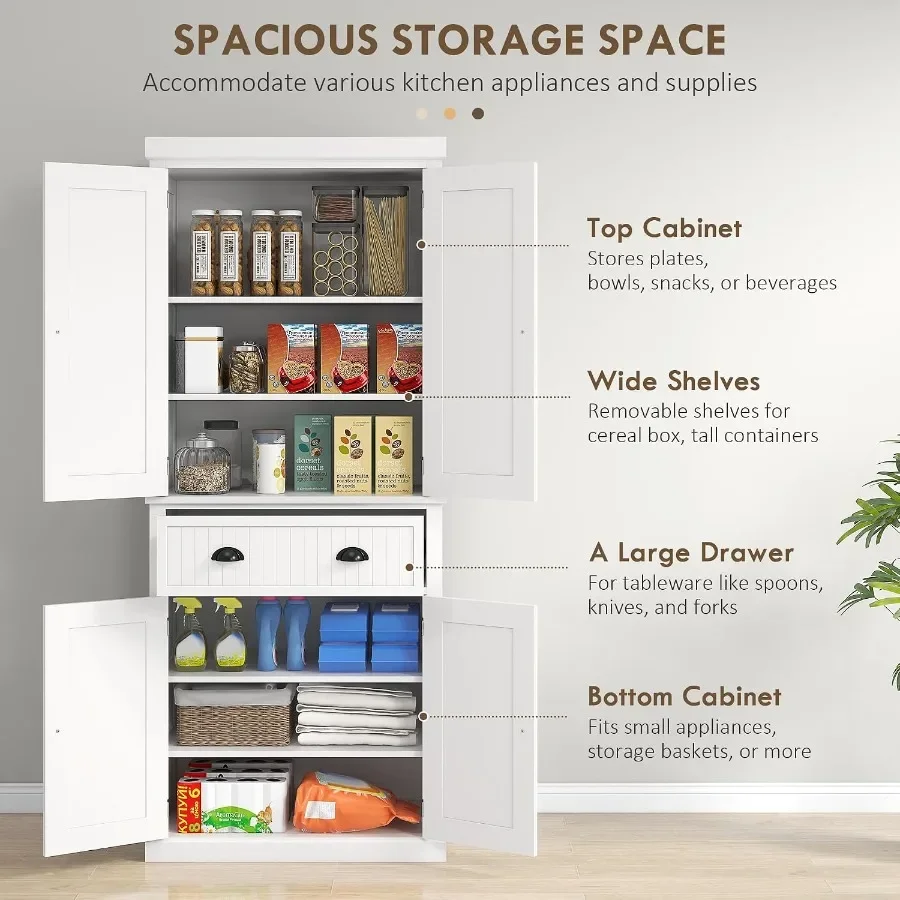 Kitchen pantry cabinet for hom - Storage & Organization recension och pris