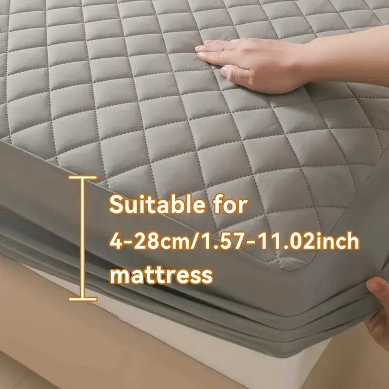 1pc Quilted Waterproof Fitted  - Waterproof Mattress Protector Breathable recension och pris