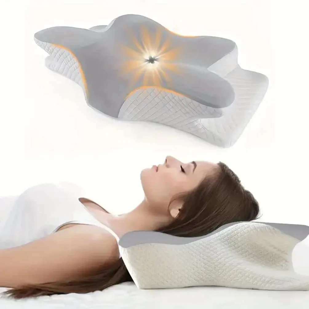 Memory Foam Pillows Butterfly  - Memory Foam Orthopedic Pillow Neck Pain recension och pris
