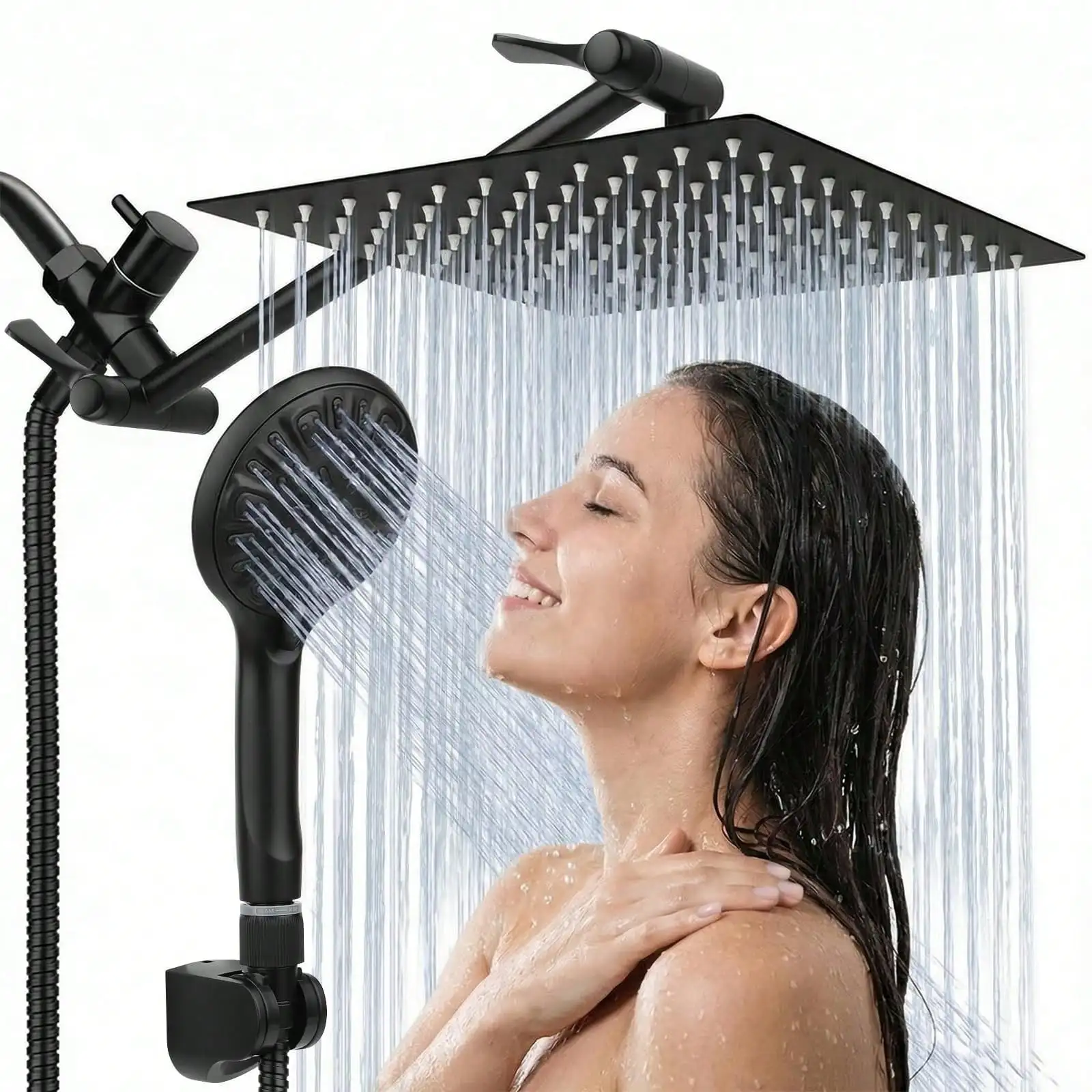 Dual Shower Head With Handheld - High Pressure Shower Head Handheld recension och pris