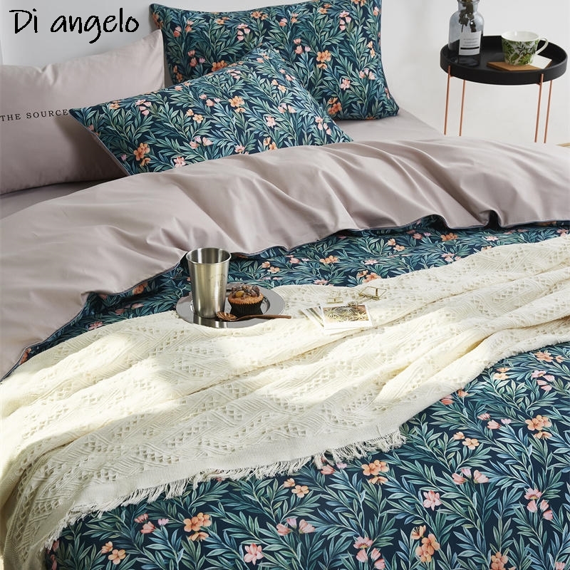 600TC Egyptian Cotton RU Europ - Aesthetic Floral Duvet Cover recension och pris