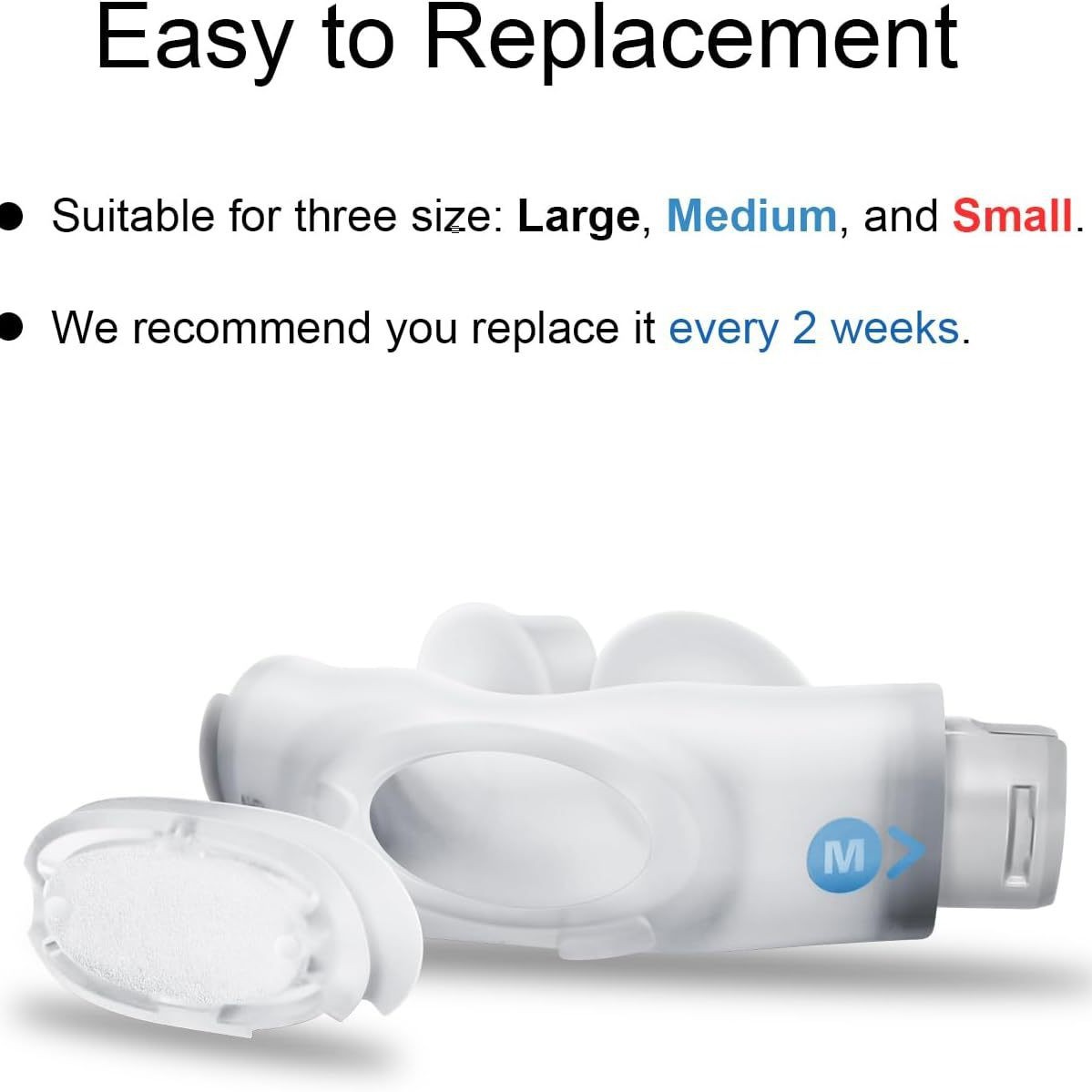 10-30 Packs Replacement AirFit - Anti Snore Contour Pillow recension och pris