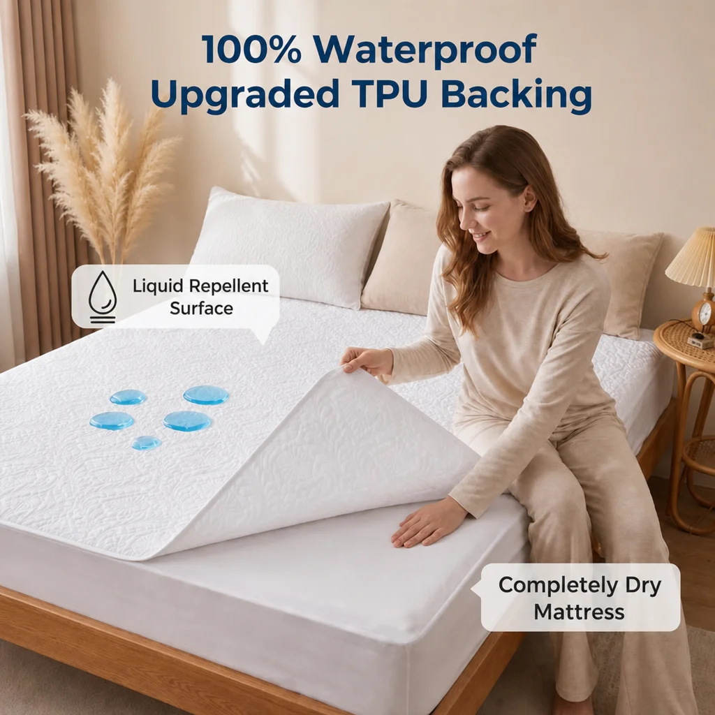 1pc Multi-Color Four-Corner El - Waterproof Mattress Protector Breathable recension och pris