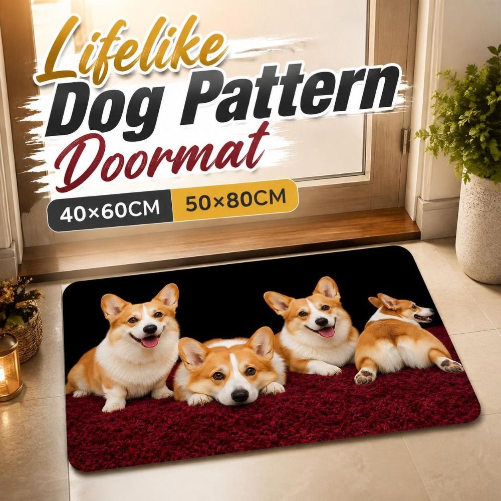 Durable Diatomite Dog Pattern  - Quick Dry Diatomite Bath Mat recension och pris