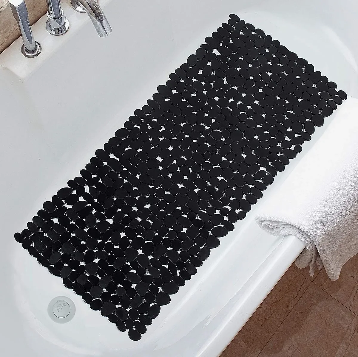 Non-Slip Pebble Shower Mat 40x - Quick Dry Diatomite Bath Mat recension och pris